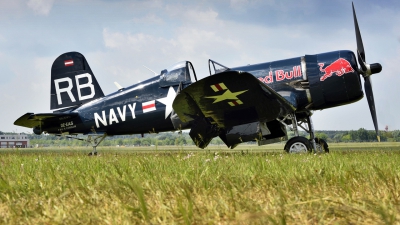 Photo ID 160353 by Paolo Grasso. Private Red Bull Vought F4U 4 Corsair, OE EAS