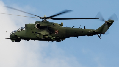 Photo ID 159853 by Alex van Noye. Poland Army Mil Mi 35 Mi 24V, 739