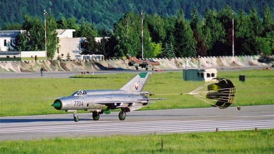 Photo ID 19888 by Roman Mr.MiG. Slovakia Air Force Mikoyan Gurevich MiG 21MF, 7704