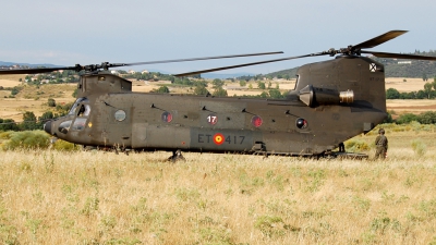 Photo ID 160238 by Alfonso S.. Spain Army Boeing Vertol CH 47D Chinook, HT 17 17