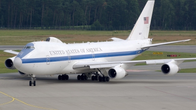 Photo ID 160289 by Günther Feniuk. USA Air Force Boeing E 4B 747 200B, 73 1677