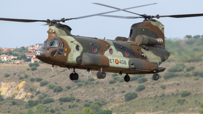 Photo ID 160577 by Alfonso S.. Spain Army Boeing Vertol CH 47D Chinook, HT 17 06