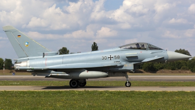 Photo ID 160892 by Thomas Ziegler - Aviation-Media. Germany Air Force Eurofighter EF 2000 Typhoon S, 30 58