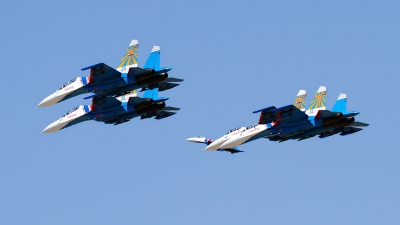 Photo ID 163046 by Agata Maria Weksej. Russia Air Force Sukhoi Su 27S, 12 BLUE