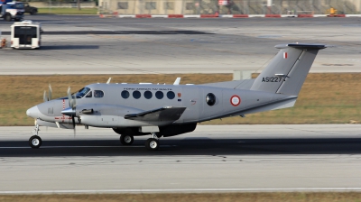 Photo ID 161325 by Milos Ruza. Malta Air Force Beech Super King Air B200, AS1227