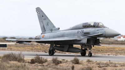 Photo ID 161548 by Jorge Guerra. Spain Air Force Eurofighter CE 16 Typhoon EF 2000T, CE 16 06