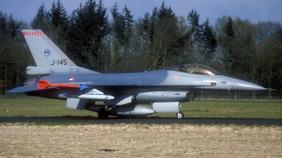 Photo ID 162557 by Rainer Mueller. Netherlands Air Force General Dynamics F 16A Fighting Falcon, J 145
