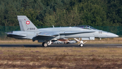 Photo ID 162589 by Rainer Mueller. Switzerland Air Force McDonnell Douglas F A 18C Hornet, J 5012