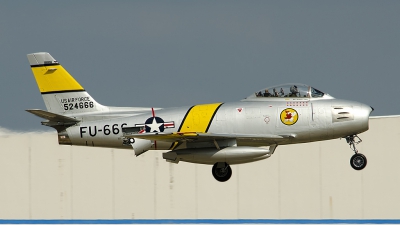 Photo ID 162877 by Brandon Thetford. Private Private North American F 86F Sabre, NX860AG