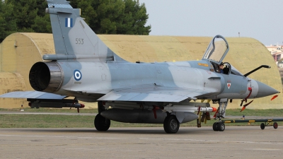 Photo ID 163659 by Stamatis Alipasalis. Greece Air Force Dassault Mirage 2000 5EG, 553