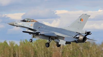 Photo ID 163723 by Milos Ruza. Belgium Air Force General Dynamics F 16AM Fighting Falcon, FA 134
