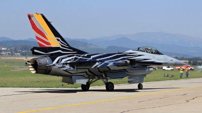 Photo ID 163724 by Milos Ruza. Belgium Air Force General Dynamics F 16AM Fighting Falcon, FA 123