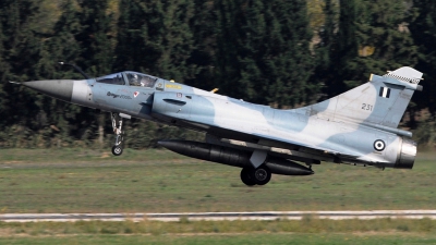 Photo ID 164084 by Stamatis Alipasalis. Greece Air Force Dassault Mirage 2000EG, 231