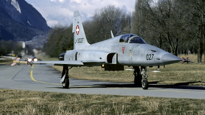 Photo ID 164649 by Joop de Groot. Switzerland Air Force Northrop F 5E Tiger II, J 3027