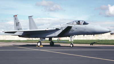 Photo ID 164811 by Tom Gibbons. USA Air Force McDonnell Douglas F 15C Eagle, 80 0003