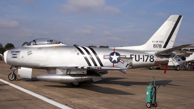Photo ID 20356 by Graham Spicer. Private Private North American F 86A Sabre, G SABR