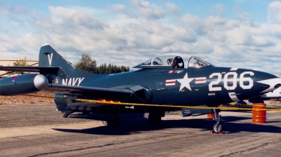 Photo ID 169662 by Robert W. Karlosky. Private Kalamazoo Aviation History Museum Grumman F9F 2 Panther, N90729