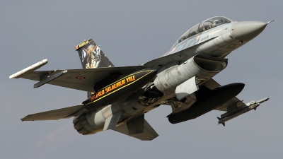 Photo ID 165604 by Paul Newbold. T rkiye Air Force General Dynamics F 16D Fighting Falcon, 94 0110