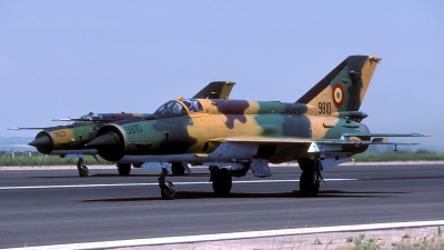 Photo ID 20428 by Chris Lofting. Romania Air Force Mikoyan Gurevich MiG 21MF Lancer A, 9810