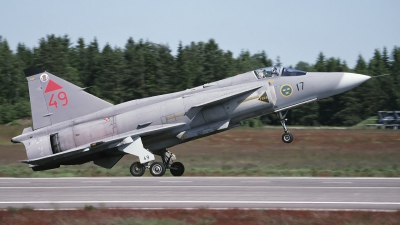 Photo ID 165800 by Chris Lofting. Sweden Air Force Saab JA37 Viggen, 37349