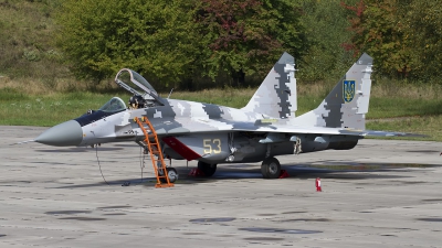 Photo ID 166351 by Chris Lofting. Ukraine Air Force Mikoyan Gurevich MiG 29C 9 13, 53 WHITE