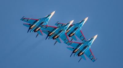 Photo ID 166509 by Sylwia Tylkowska. Russia Air Force Sukhoi Su 27S, 08 BLUE