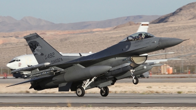 Photo ID 166782 by Paul Newbold. USA Air Force General Dynamics F 16C Fighting Falcon, 88 0492