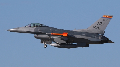 Photo ID 166855 by Ian Nightingale. USA Air Force General Dynamics F 16C Fighting Falcon, 86 0296
