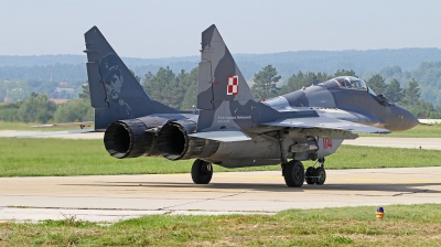 Photo ID 166840 by Tobias Ader. Poland Air Force Mikoyan Gurevich MiG 29A 9 12A, 114