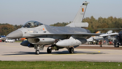 Photo ID 167243 by Jan Eenling. Belgium Air Force General Dynamics F 16AM Fighting Falcon, FA 129