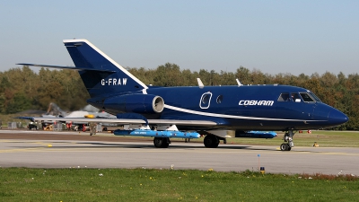 Photo ID 167246 by Jan Eenling. Company Owned Cobham Aviation Dassault Falcon Mystere 20C, G FRAW