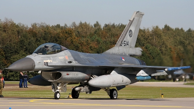 Photo ID 167349 by Jan Eenling. Netherlands Air Force General Dynamics F 16AM Fighting Falcon, J 514