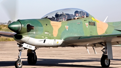 Photo ID 167356 by Carl Brent. Argentina Air Force Embraer EMB 312A Tucano, E 104