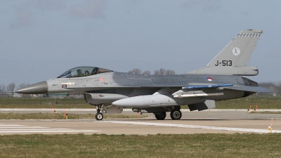 Photo ID 20660 by Mark Broekhans. Netherlands Air Force General Dynamics F 16AM Fighting Falcon, J 513