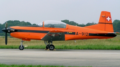 Photo ID 168024 by Arie van Groen. Switzerland Air Force Pilatus PC 7 Turbo Trainer, A 912