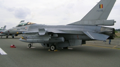Photo ID 168507 by Arie van Groen. Belgium Air Force General Dynamics F 16AM Fighting Falcon, FA 115