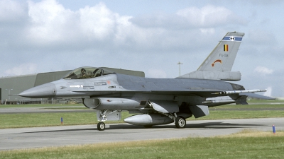 Photo ID 168956 by Joop de Groot. Belgium Air Force General Dynamics F 16A Fighting Falcon, FA 132