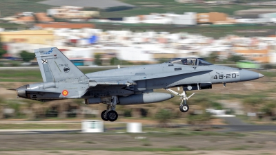 Photo ID 169195 by Bartolomé Fernández. Spain Air Force McDonnell Douglas F A 18A Hornet, C 15 92