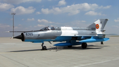 Photo ID 169683 by Frank Deutschland. Romania Air Force Mikoyan Gurevich MiG 21MF 75 Lancer C, 6305