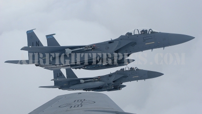 Photo ID 22 by Paul Tiller. USA Air Force McDonnell Douglas F 15E Strike Eagle, 91 0308