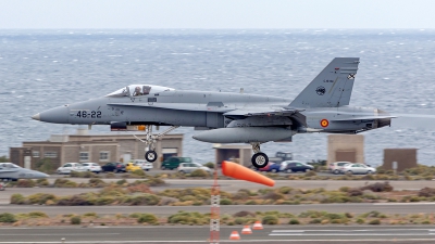 Photo ID 170129 by MANUEL ACOSTA. Spain Air Force McDonnell Douglas F A 18A Hornet, C 15 94