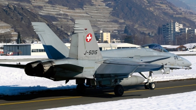 Photo ID 170716 by Sven Zimmermann. Switzerland Air Force McDonnell Douglas F A 18C Hornet, J 5015