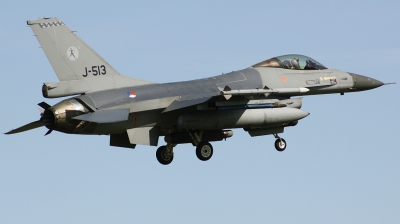 Photo ID 171879 by Arie van Groen. Netherlands Air Force General Dynamics F 16AM Fighting Falcon, J 513