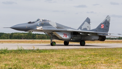 Photo ID 172718 by Alex van Noye. Poland Air Force Mikoyan Gurevich MiG 29A 9 12A, 70