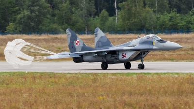 Photo ID 172887 by Alex van Noye. Poland Air Force Mikoyan Gurevich MiG 29A 9 12A, 54