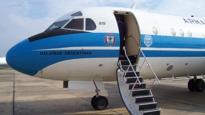 Photo ID 21142 by Martin Kubo. Argentina Navy Fokker F 28 3000C Fellowship, 0741