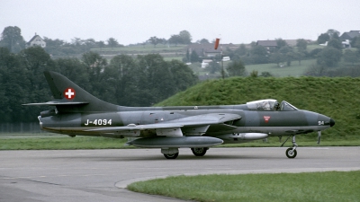 Photo ID 173920 by Joop de Groot. Switzerland Air Force Hawker Hunter F58, J 4094