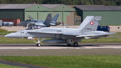 Photo ID 174058 by Rainer Mueller. Switzerland Air Force McDonnell Douglas F A 18C Hornet, J 5014