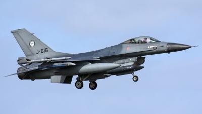Photo ID 174039 by Thomas Ziegler - Aviation-Media. Netherlands Air Force General Dynamics F 16AM Fighting Falcon, J 616