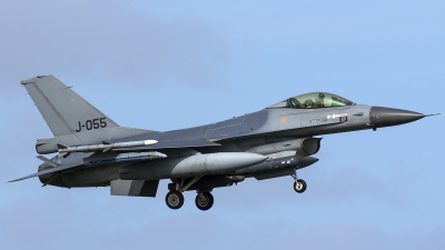 Photo ID 174470 by Thomas Ziegler - Aviation-Media. Netherlands Air Force General Dynamics F 16AM Fighting Falcon, J 055